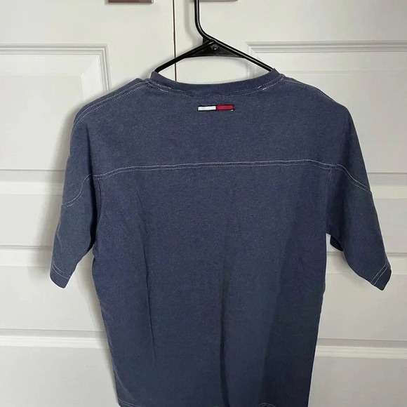 Tommy Hilfiger classic blue gray  T-Shirt size medium - Picture 2 of 4